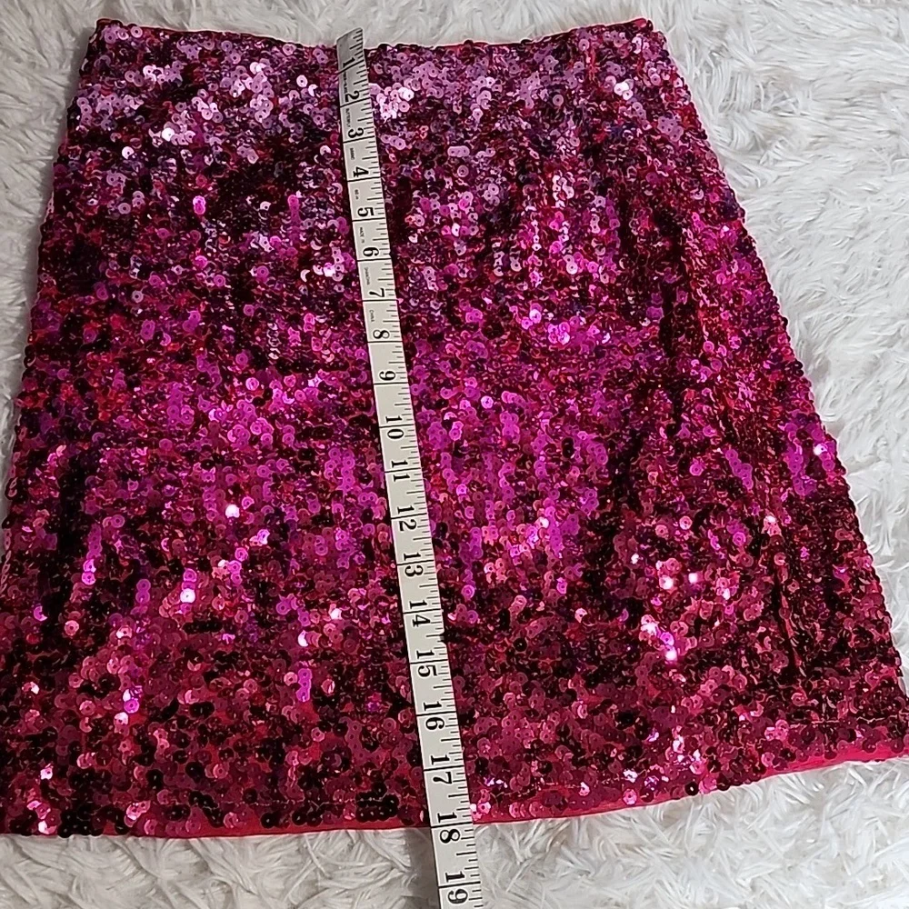 Maner Brand New Sequin Pink Skirt